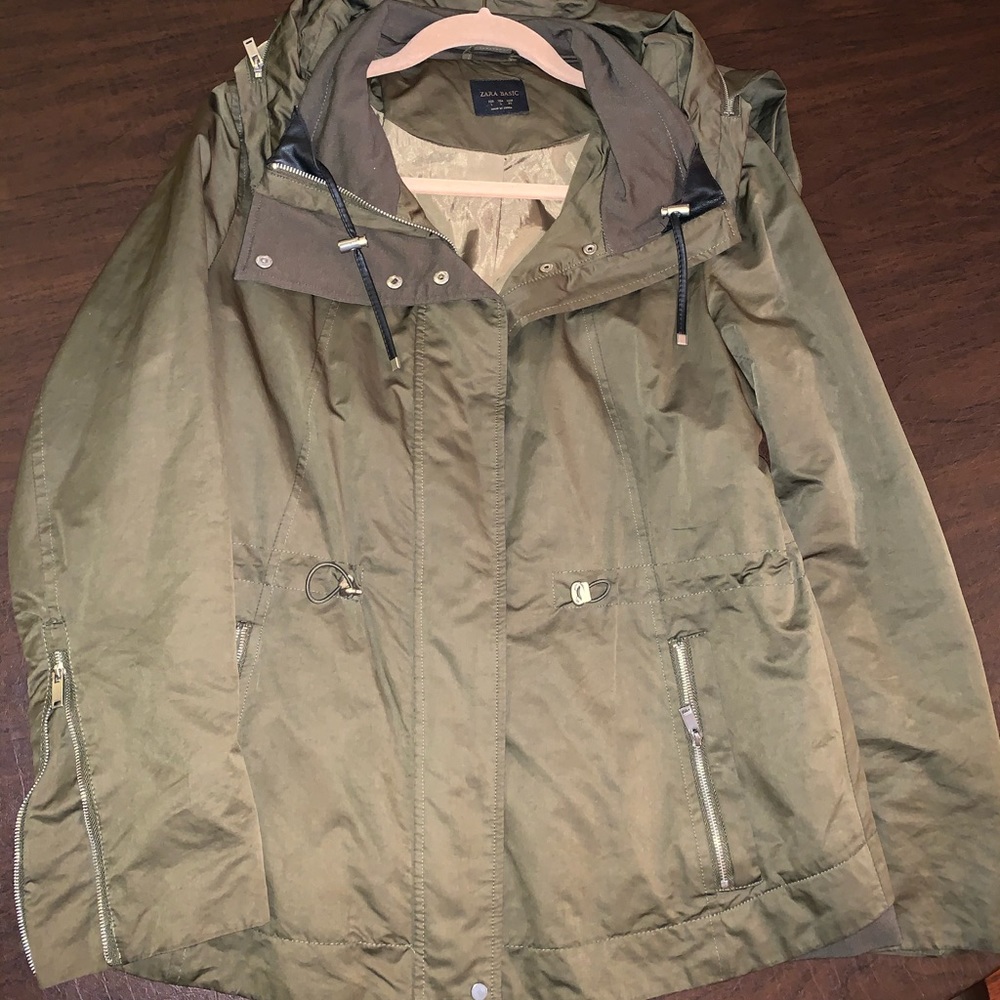 Zara Basic Raincoat - image 2